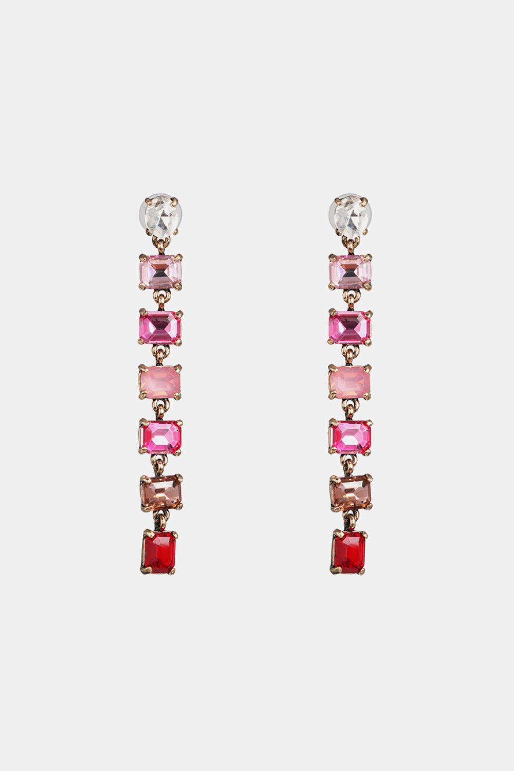 Geometrical Shape Resin Dangle Earrings Carauana Store
