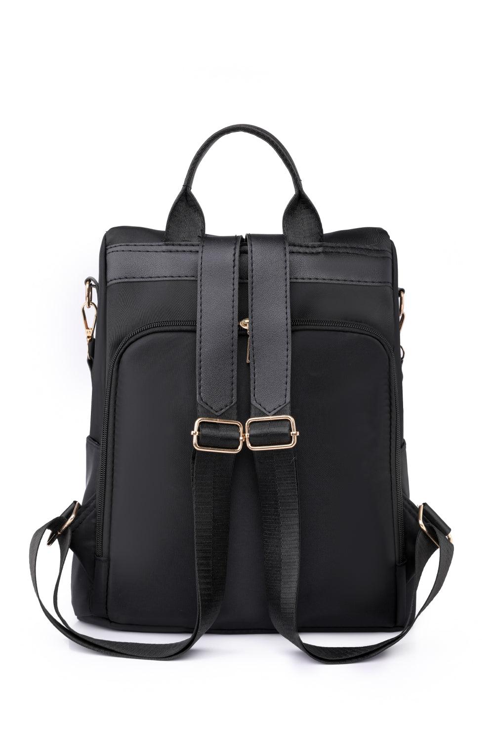Zipper Pocket Beaded Backpack Carauana Store