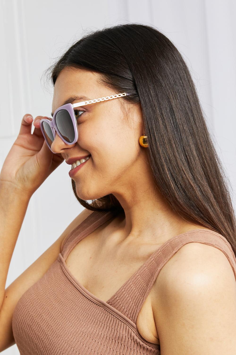 Cat-Eye Acetate Frame Sunglasses Carauana Store