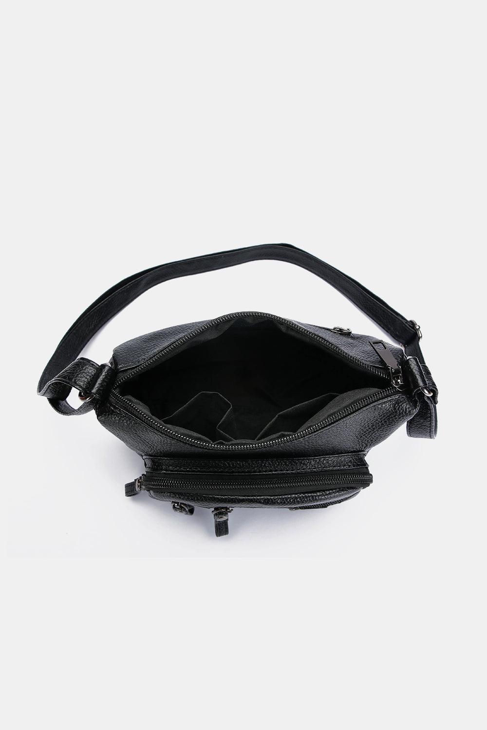 PU Leather Adjustable Strap Shoulder Bag Carauana Store