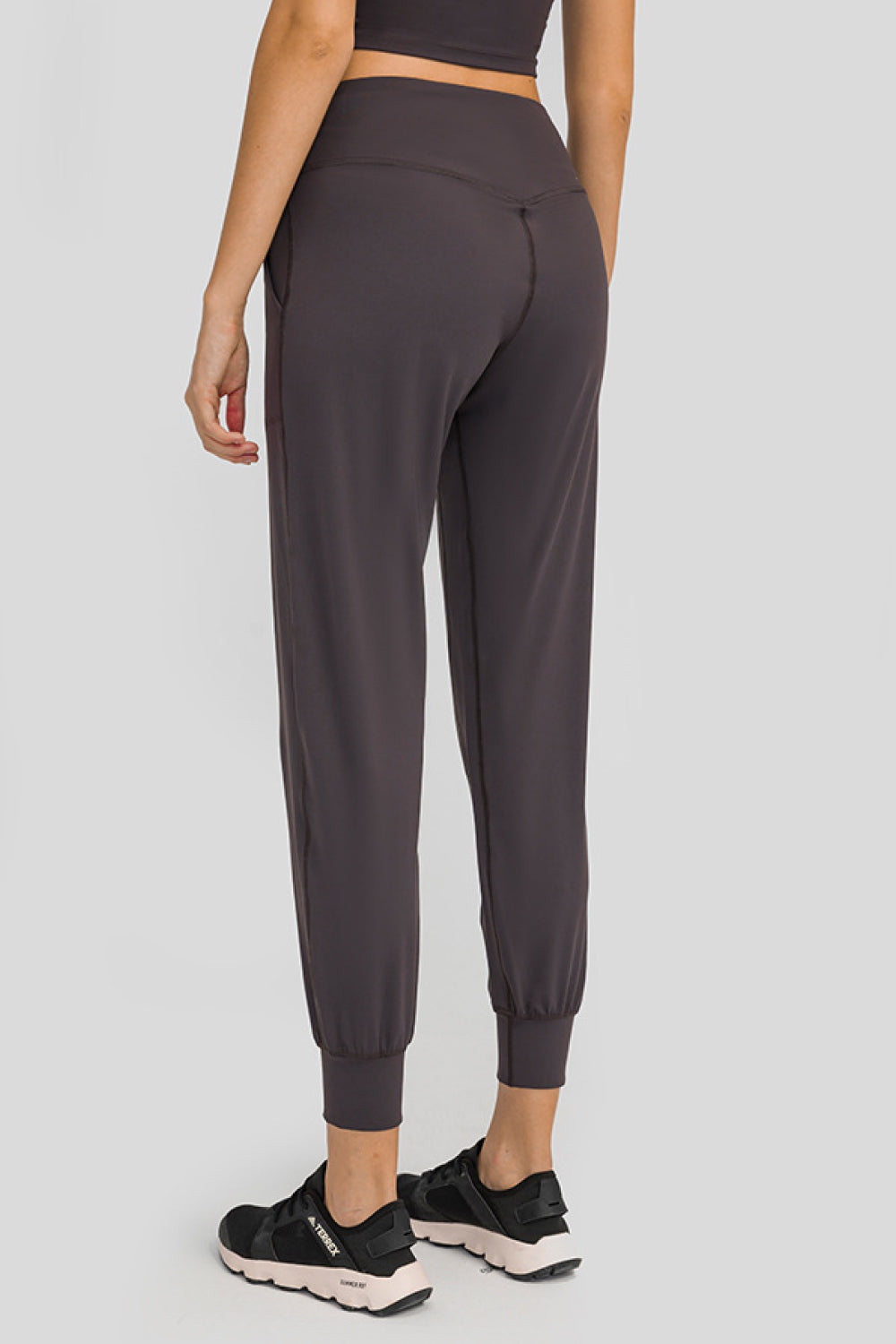 Millennia Wide Waistband Slant Pocket Pants Carauana Store