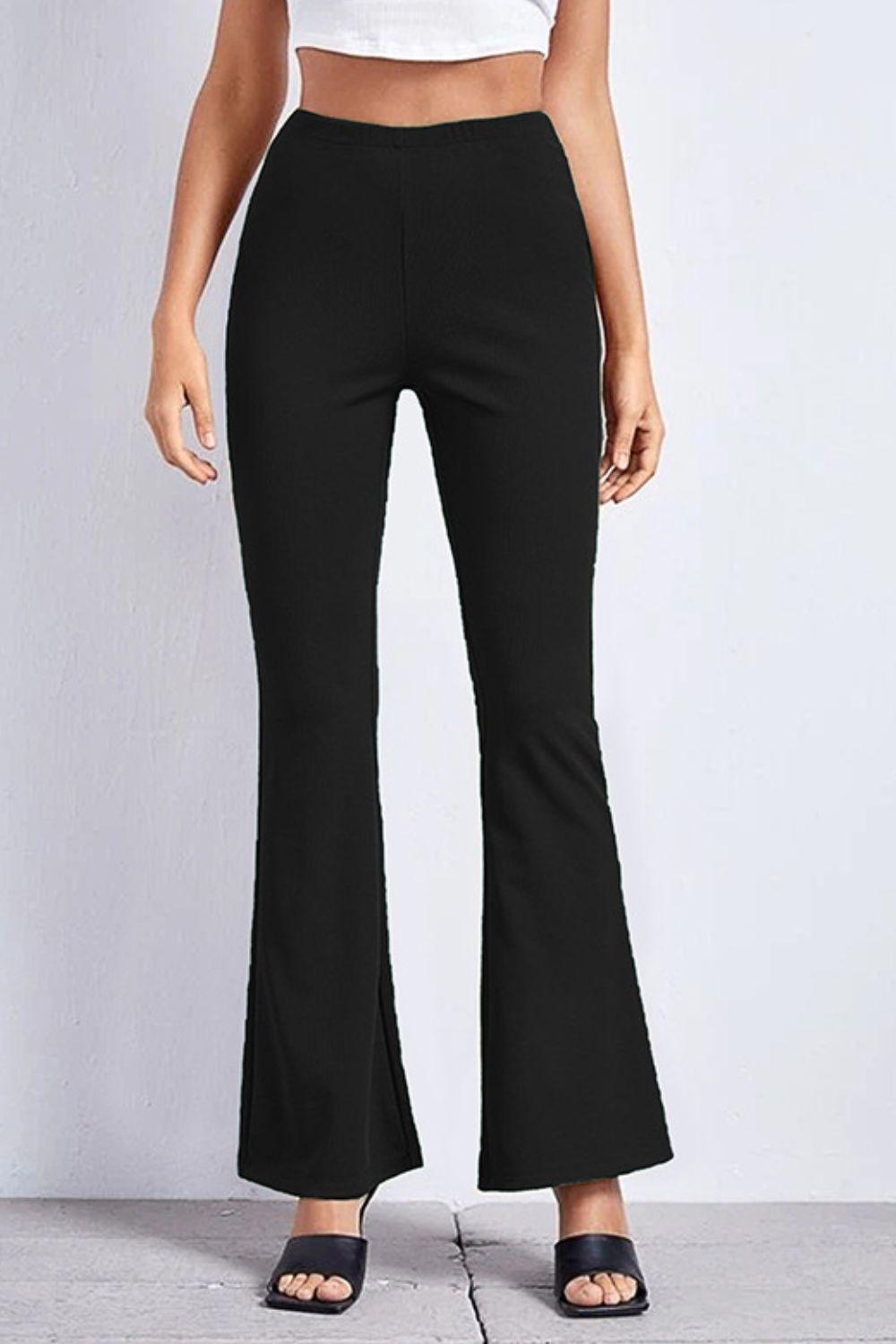 High Rise Flare Pants Carauana Store