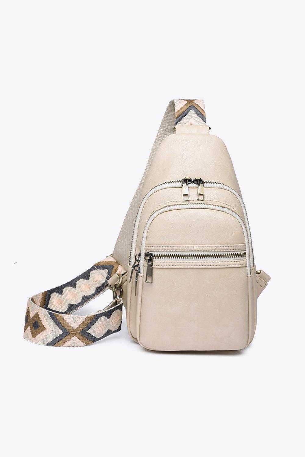 Adored It's Your Time PU Leather Sling Bag Carauana Store