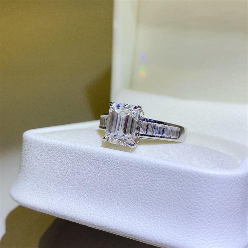 3 Carat Moissanite 925 Sterling Silver Ring Carauana Store