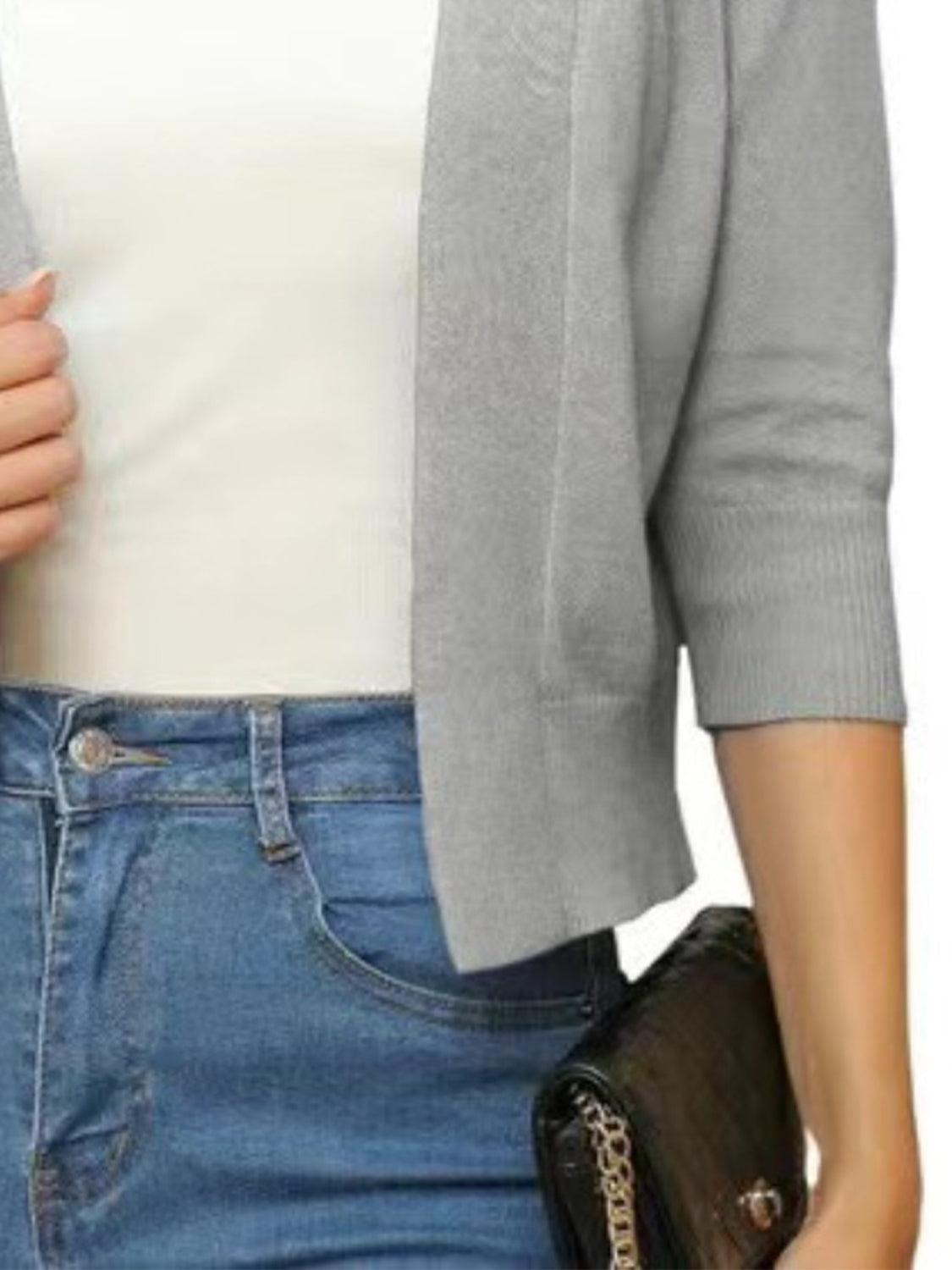 Open Front Cardigan Carauana Store