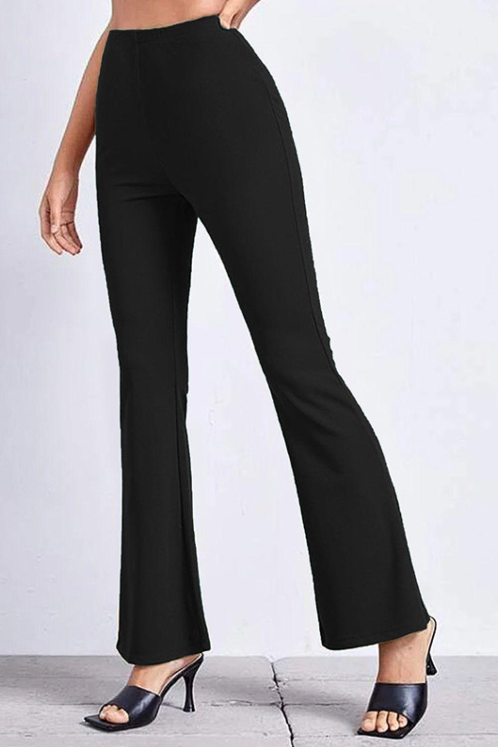 High Rise Flare Pants Carauana Store