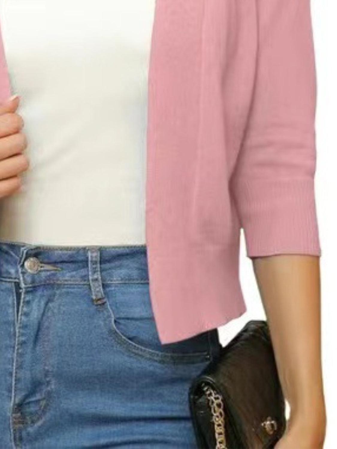 Open Front Cardigan Carauana Store