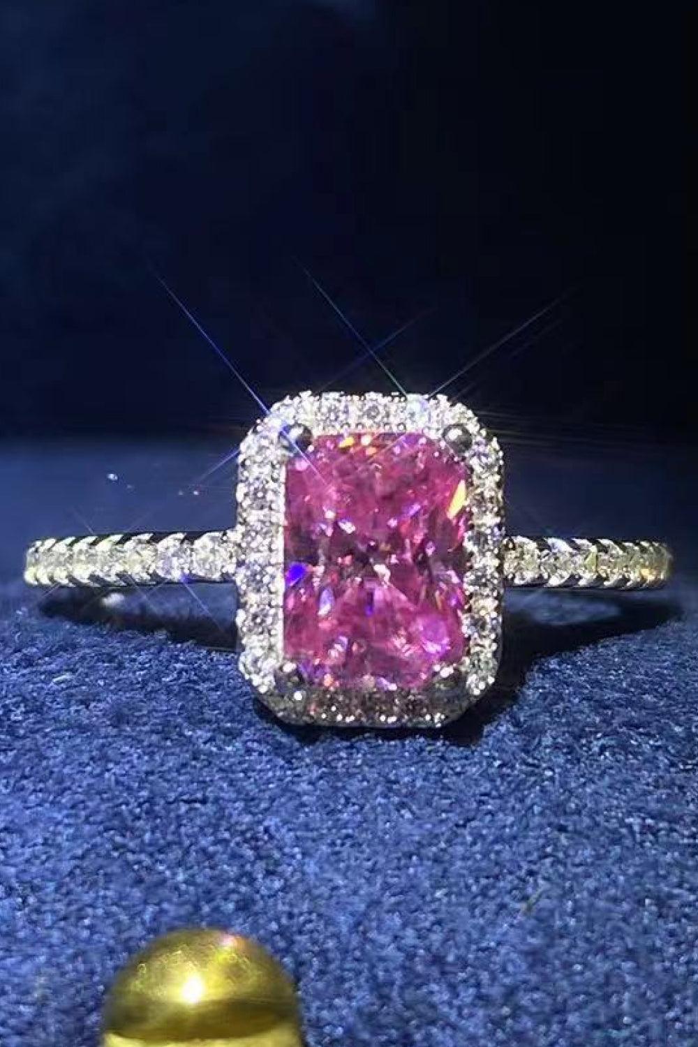 Stuck On You 2 Carat Moissanite Ring Carauana Store