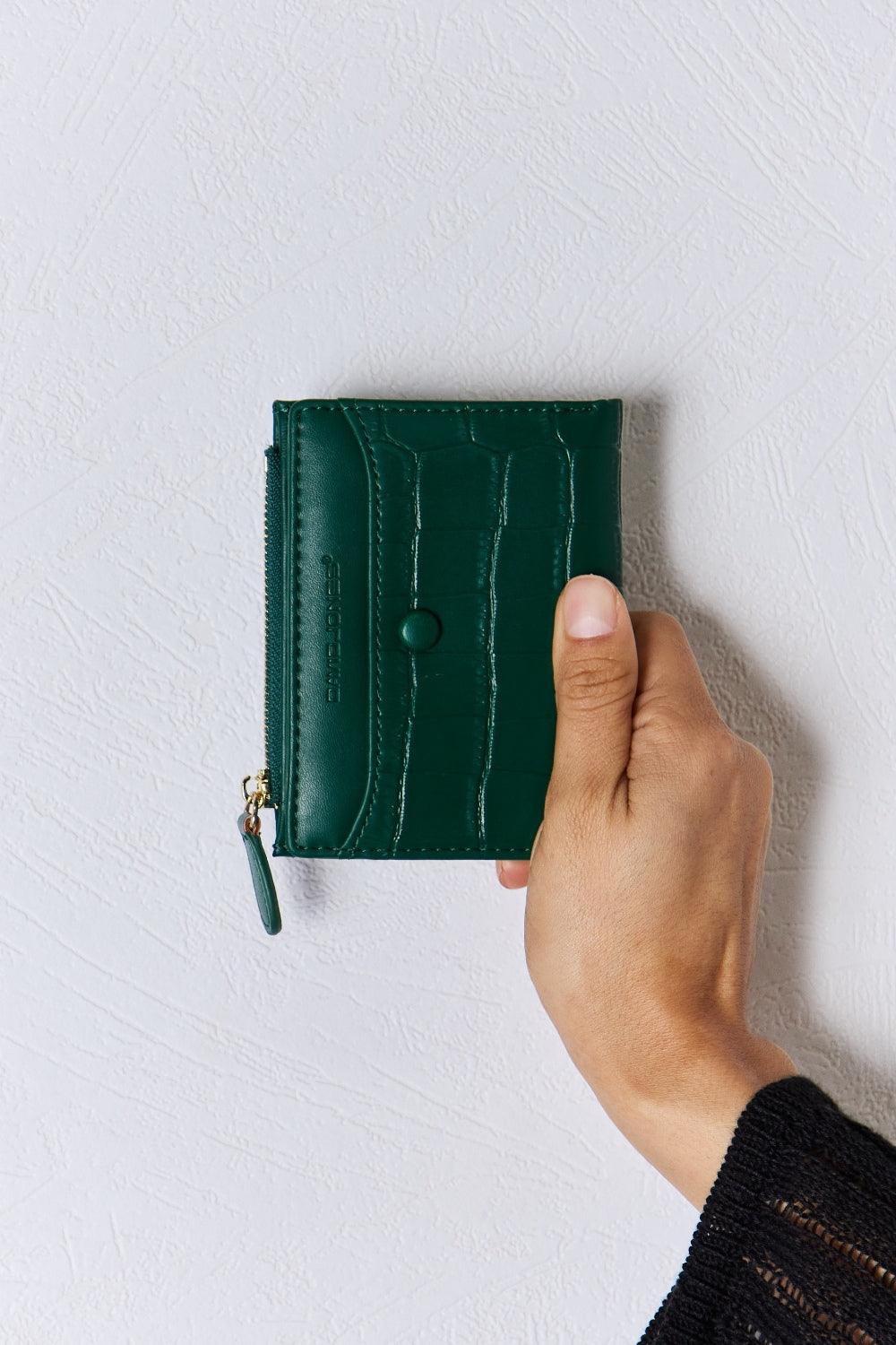 David Jones Texture PU Leather Mini Wallet Carauana Store