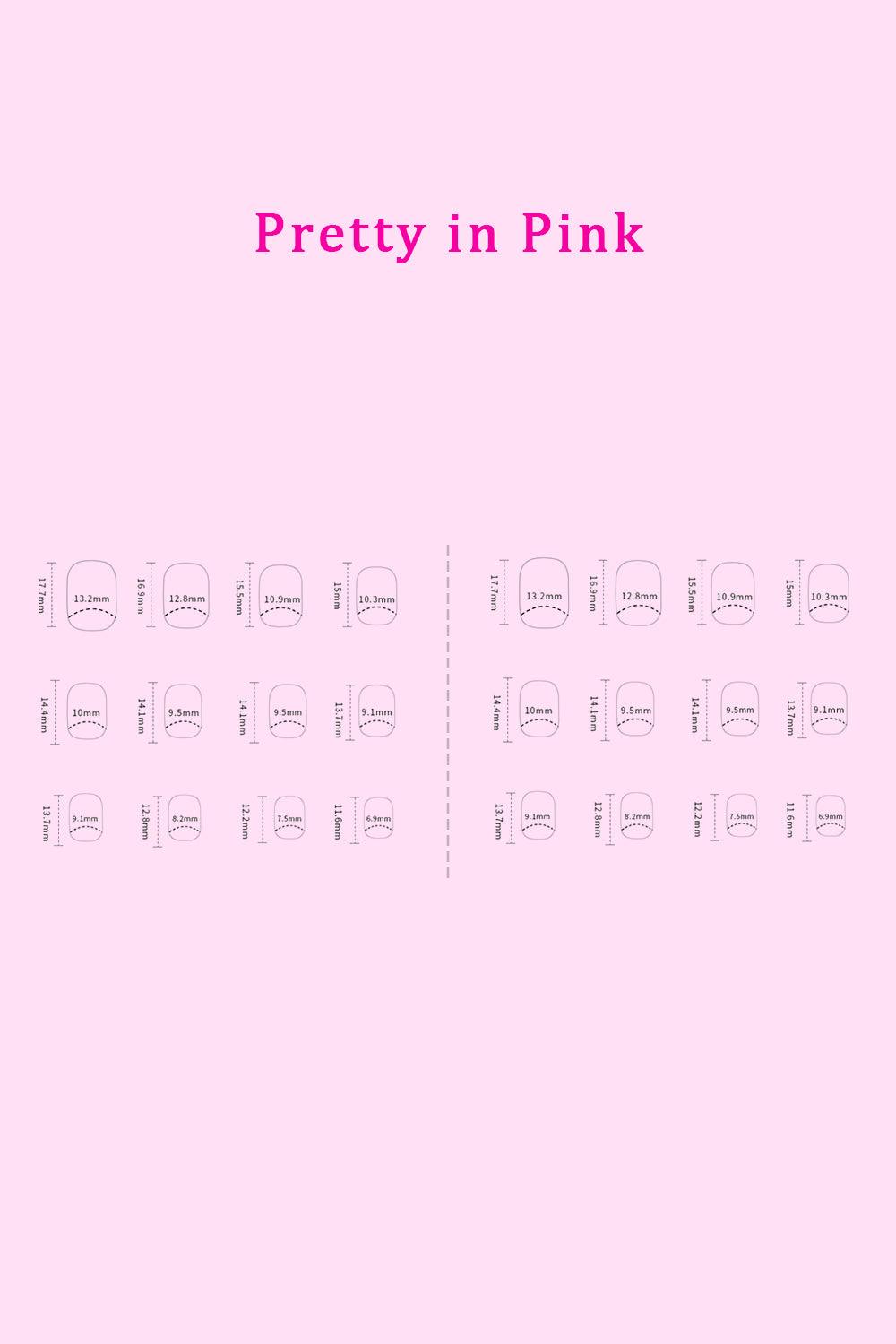 SO PINK BEAUTY Press On Nails 2 Packs Carauana Store