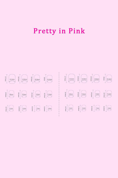 SO PINK BEAUTY Press On Nails 2 Packs Carauana Store