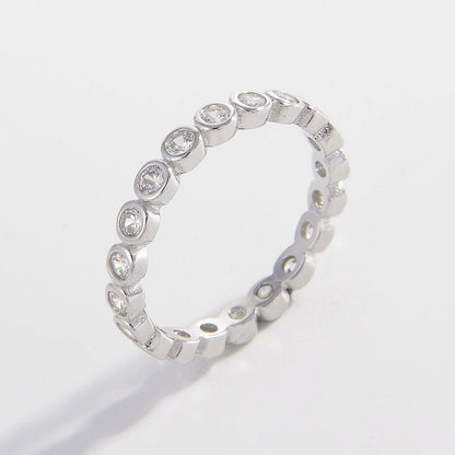 925 Sterling Silver Zircon Ring Carauana Store
