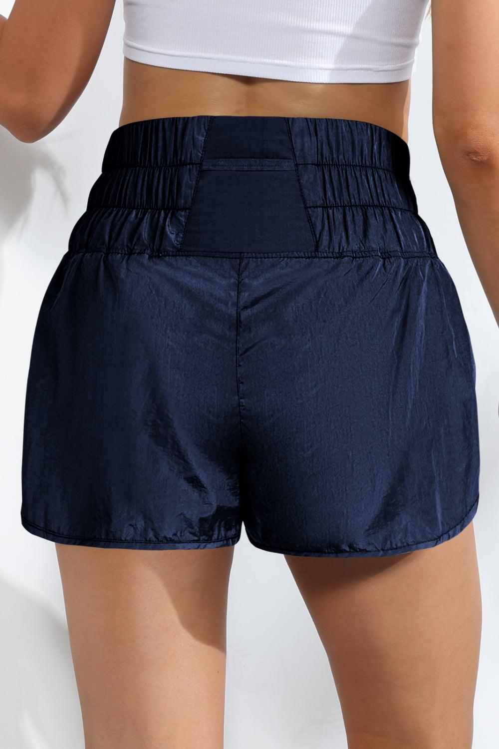 Breathable Smocked Sports Shorts Carauana Store