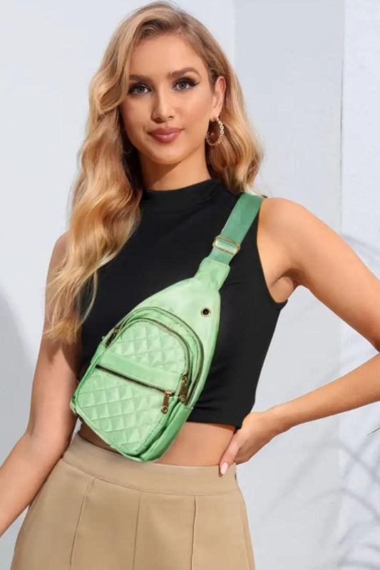 Fame Multi-Layer Zipper Crossbody Bag Carauana Store