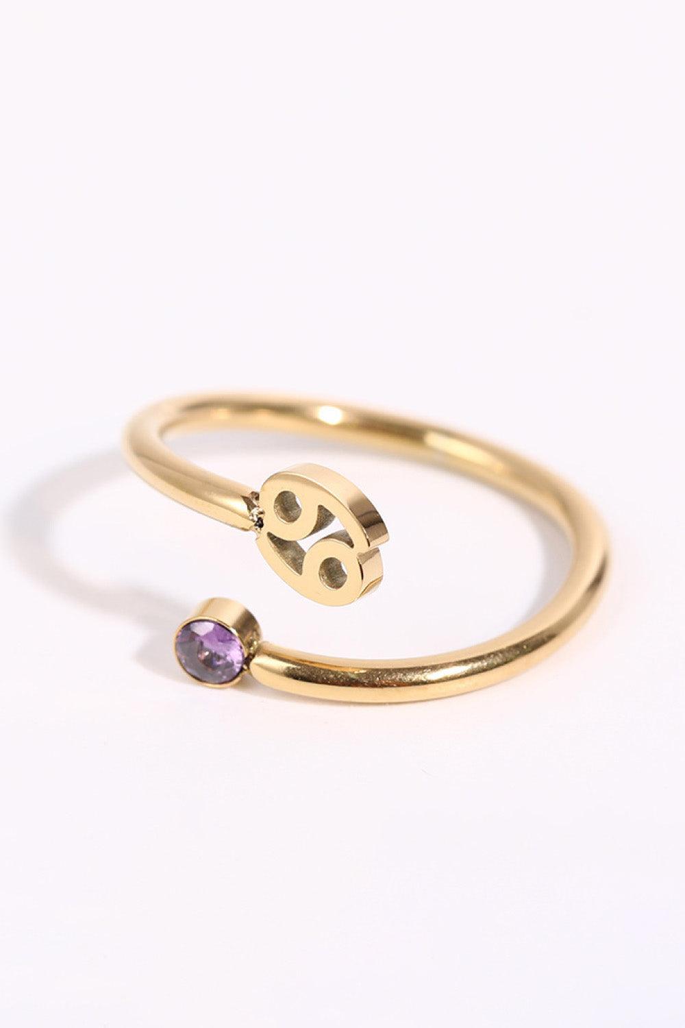 Constellation Stainless Steel Bypass Ring Carauana Store