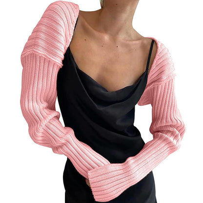 Long Sleeve Knit Bolero Carauana Store