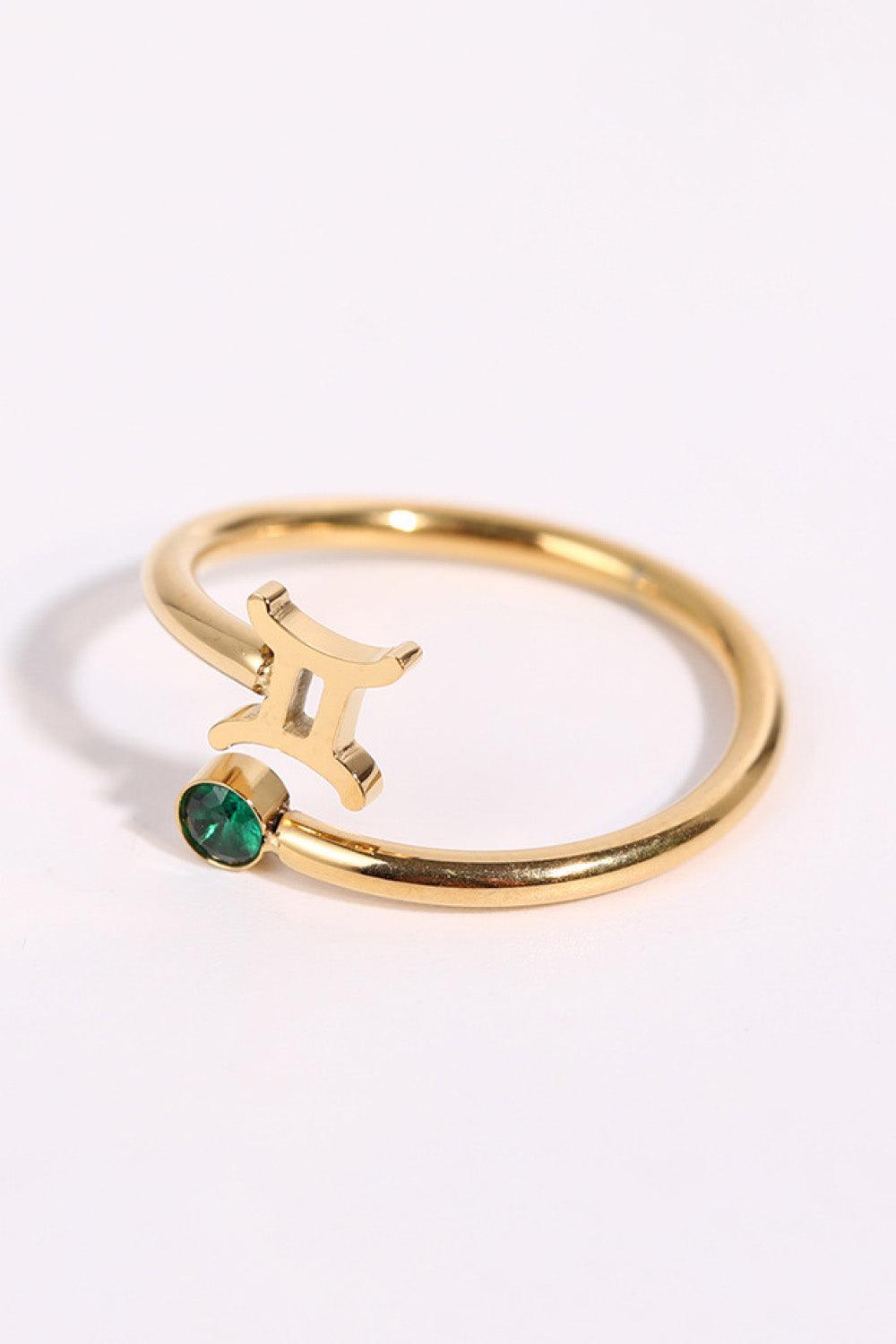 Constellation Stainless Steel Bypass Ring Carauana Store