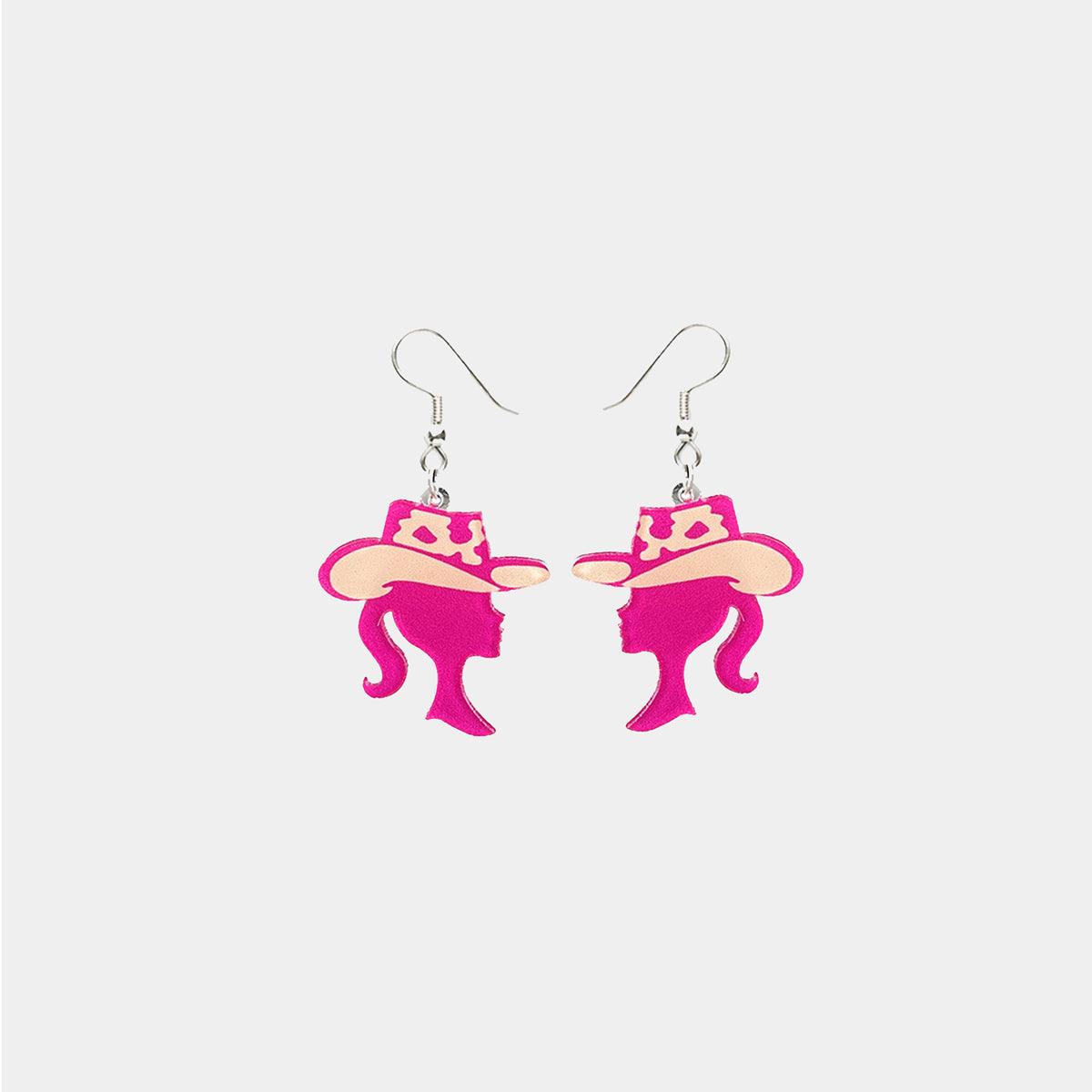 Geometric Shape Acrylic Dangle Earrings Carauana Store