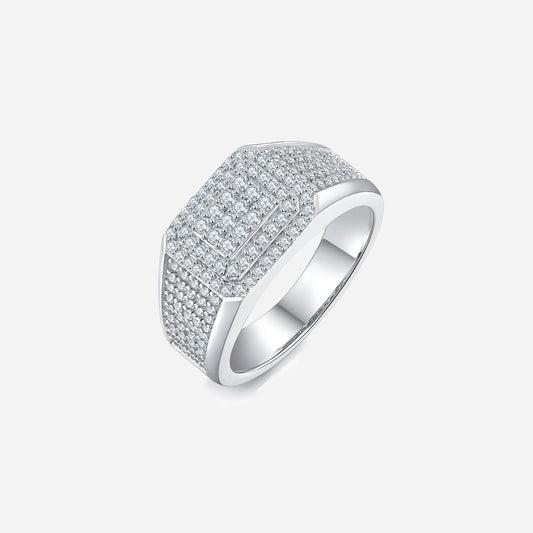 Moissanite 925 Sterling Silver Ring Carauana Store