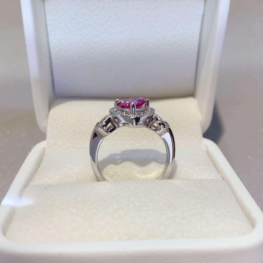 1 Carat Moissanite 925 Sterling Silver Ring Carauana Store