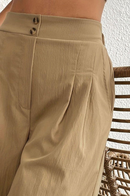 High Waist Shorts with Pockets Carauana Store