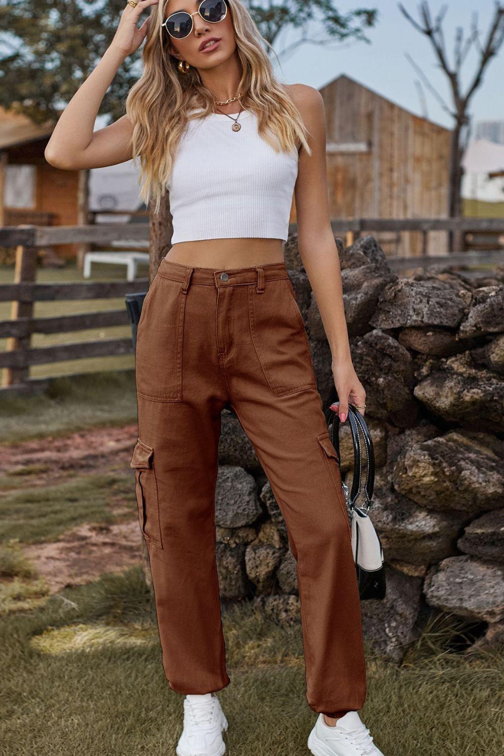 Long Jeans with Pocket Carauana Store