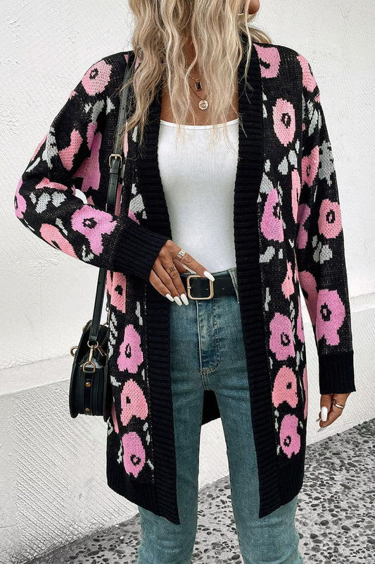 Perfee Open Front Longline Cardigan Carauana Store