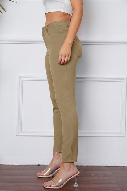 StretchyStitch Pants by Basic Bae Carauana Store