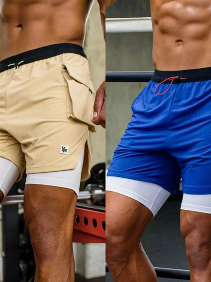 Men's Plus Size Drawstring Shorts Carauana Store