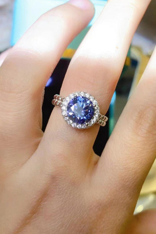 Let It Go 2 Carat Moissanite Ring Carauana Store