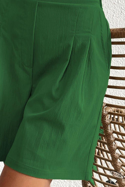 High Waist Shorts with Pockets Carauana Store