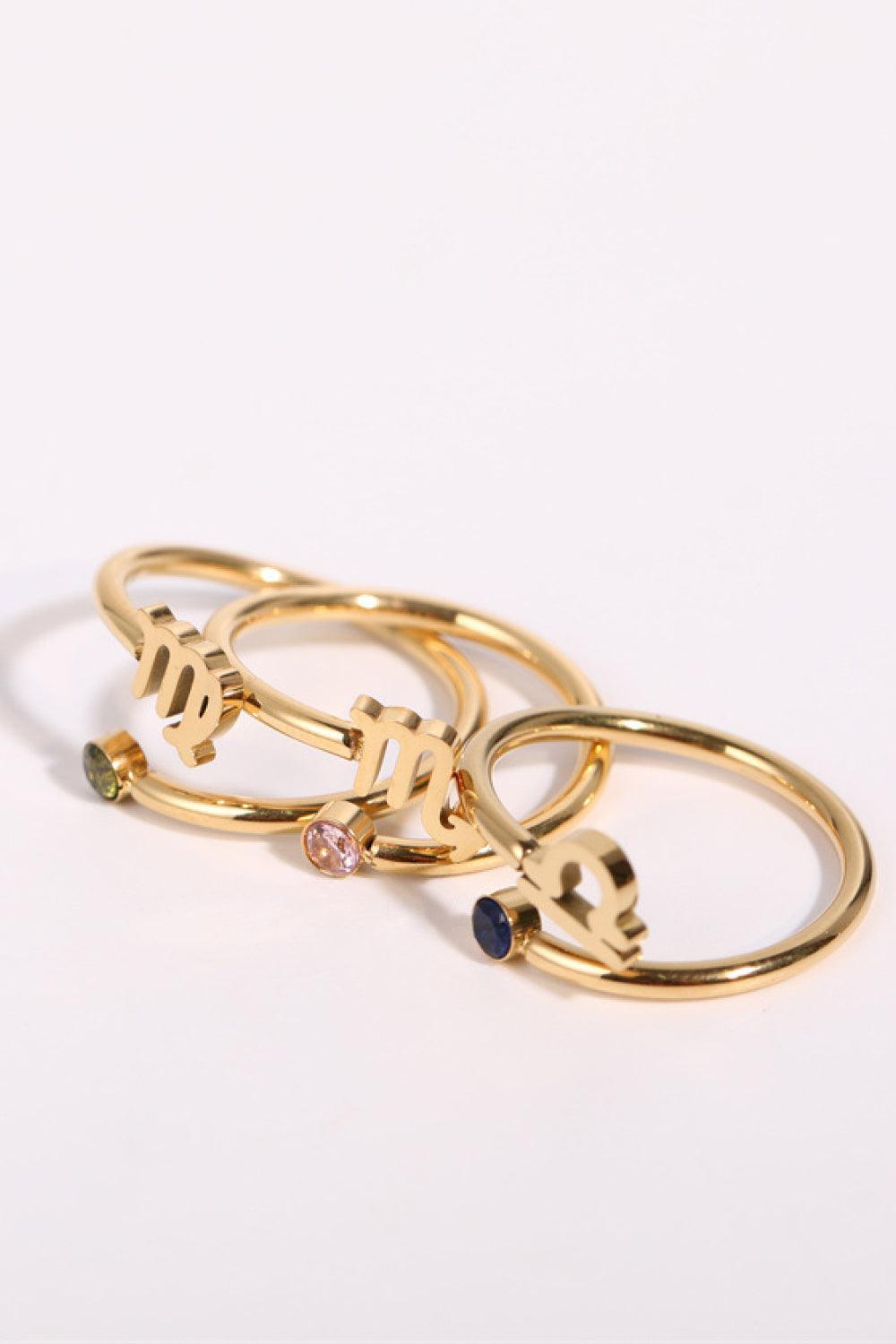 Constellation Stainless Steel Bypass Ring Carauana Store