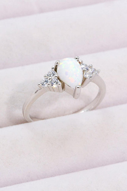 Limitless Love Opal and Zircon Ring Carauana Store