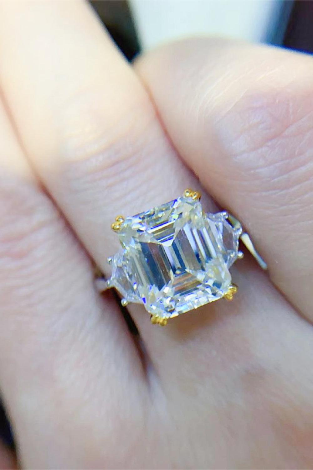5 Carat Moissanite 925 Sterling Silver Ring Carauana Store