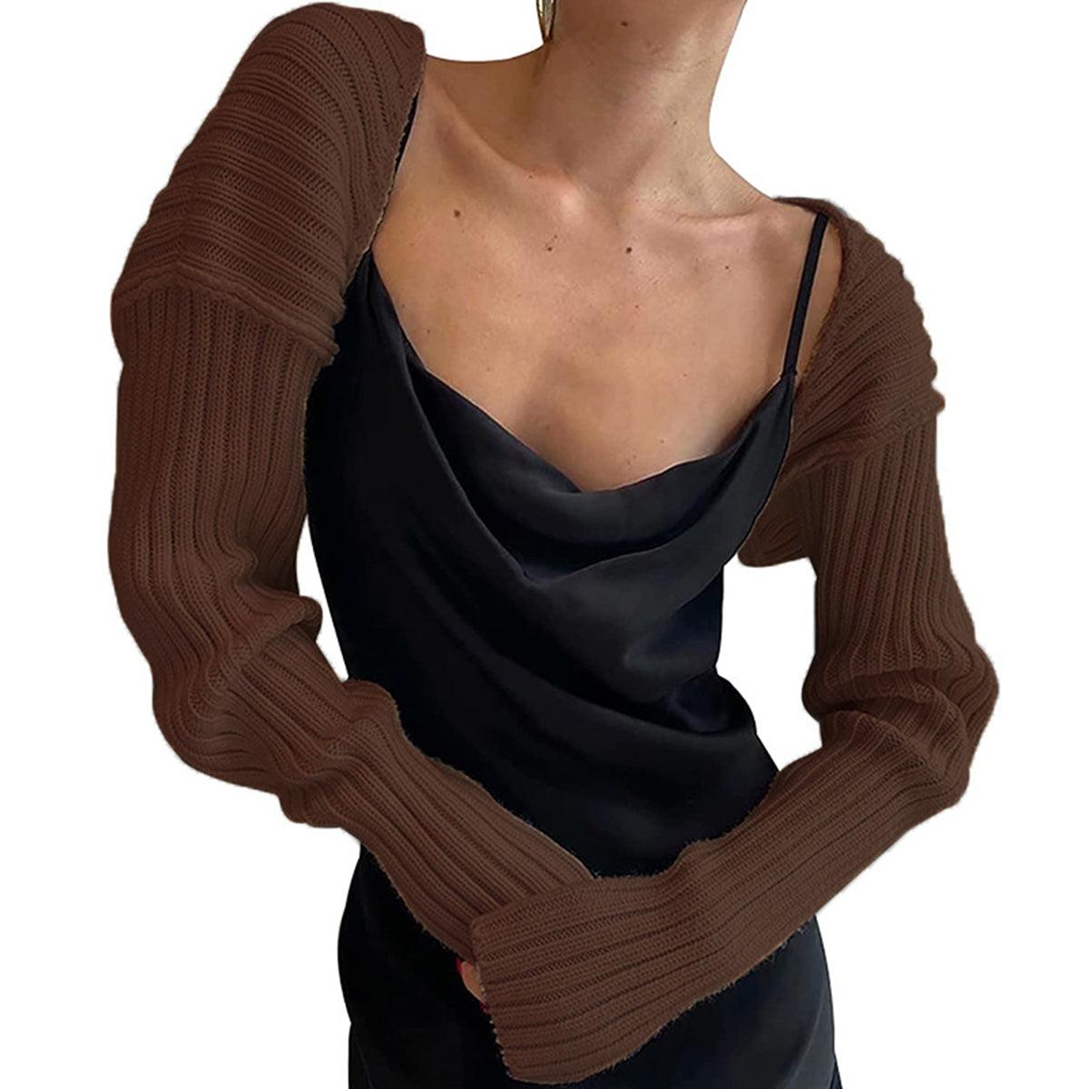 Long Sleeve Knit Bolero Carauana Store