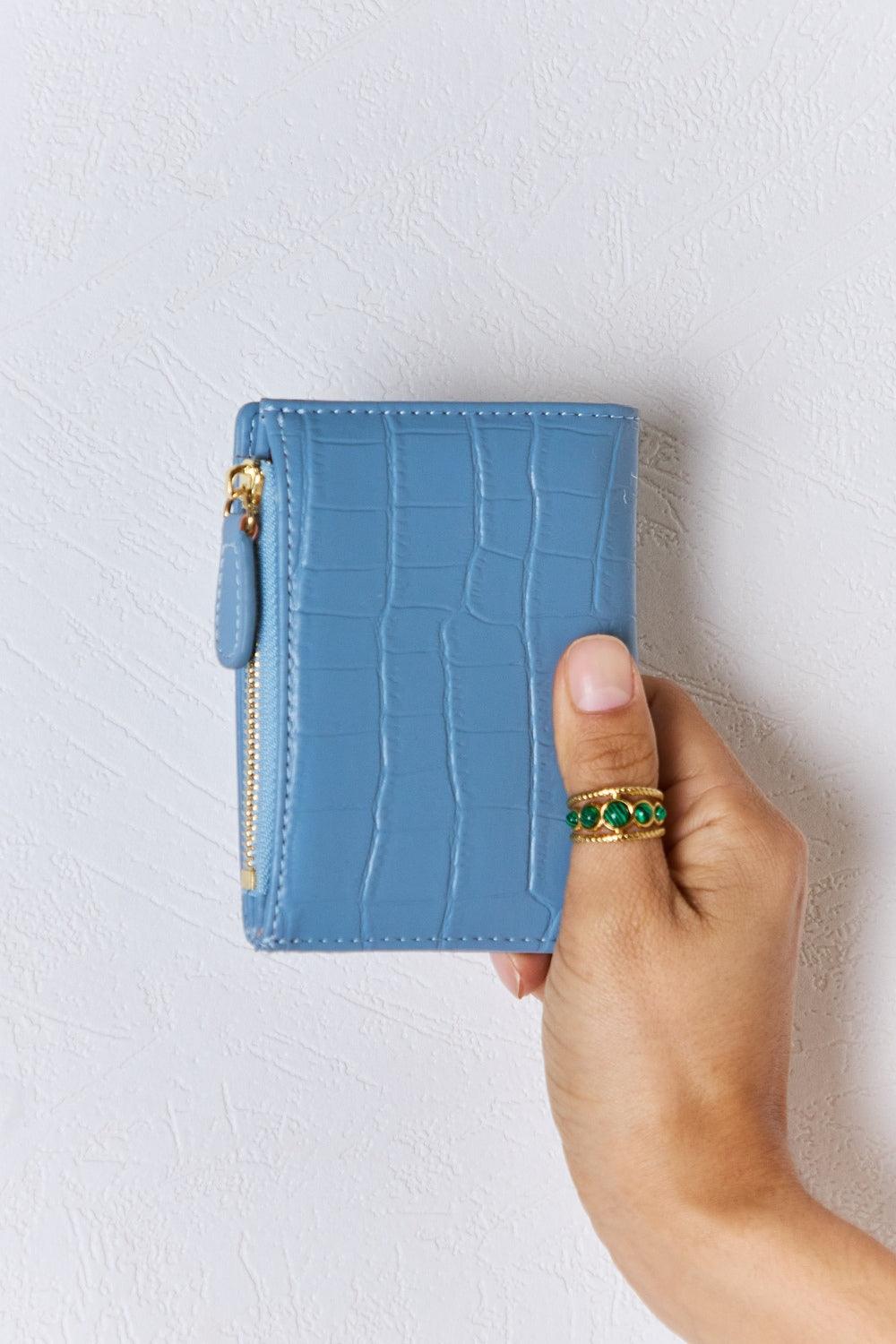 David Jones Texture PU Leather Mini Wallet Carauana Store