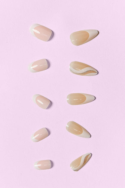 SO PINK BEAUTY Press On Nails 2 Packs Carauana Store