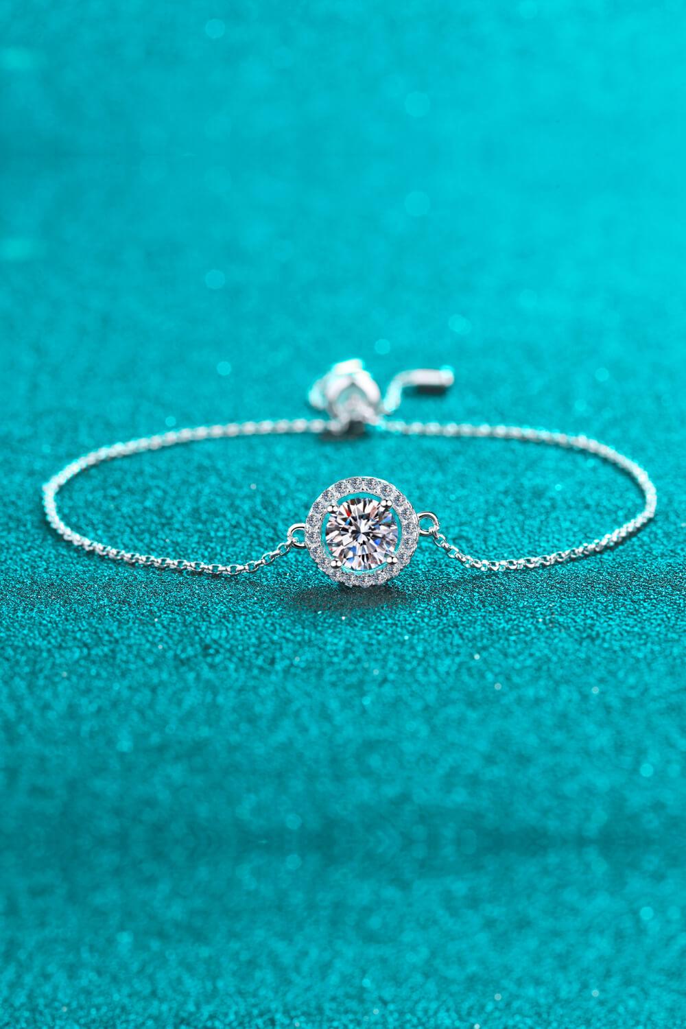 Adored All For Fun 1 Carat Moissanite Bracelet Carauana Store