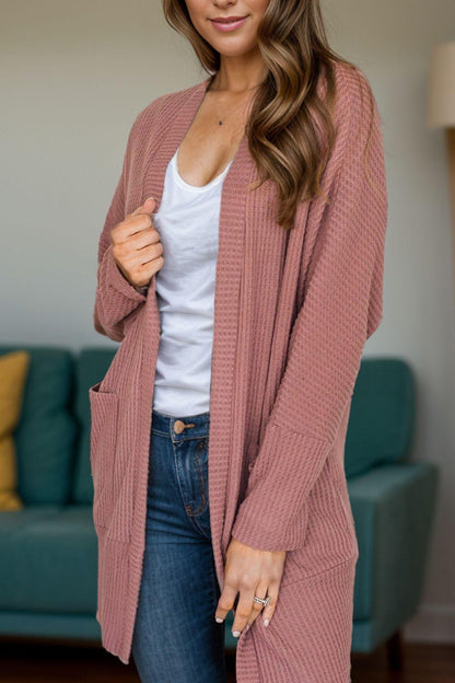 Open Front Long Sleeve Cover Up Carauana Store