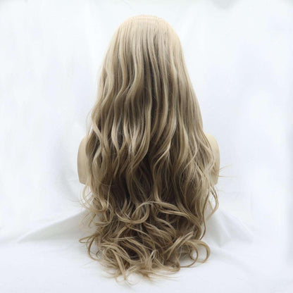 13*3" Lace Front Wigs Synthetic Long Wavy 24" 130% Density Carauana Store