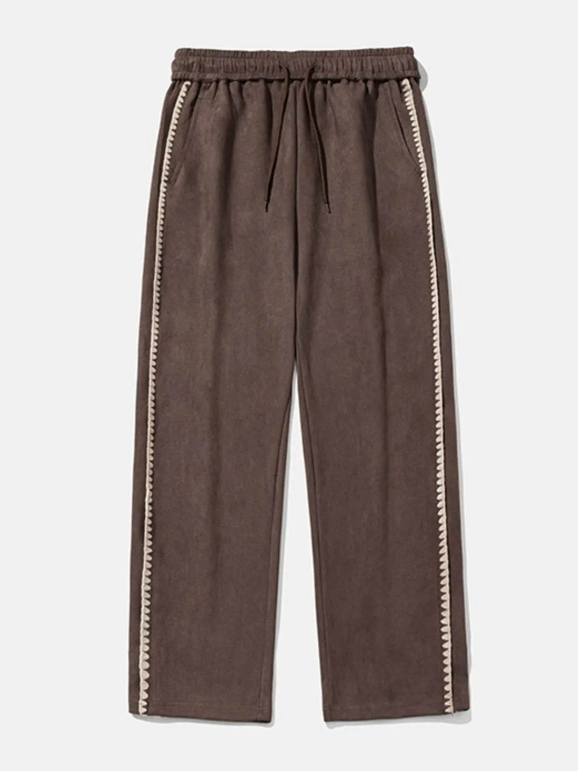 Men's Plus Size Drawstring Wide Leg Pants Carauana Store