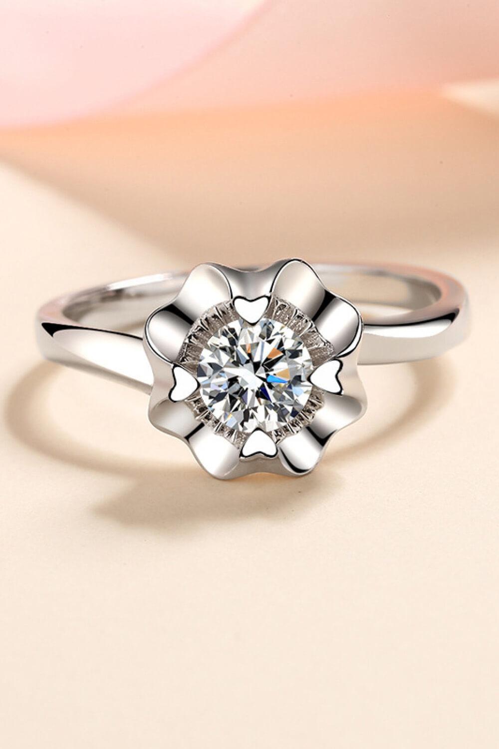 Life Is So Good Moissanite Ring Carauana Store
