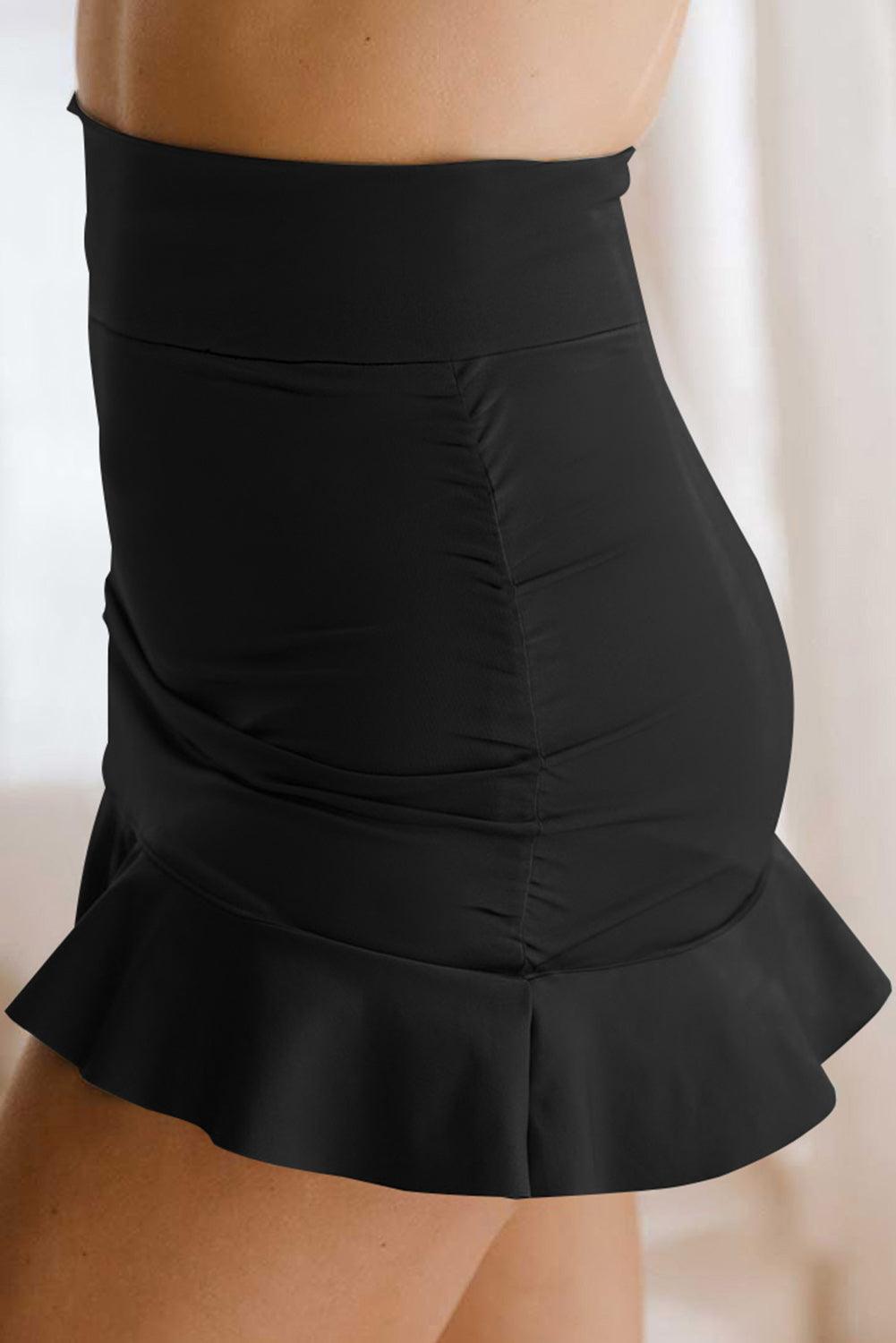 Ruffle Hem Swim Skort Carauana Store