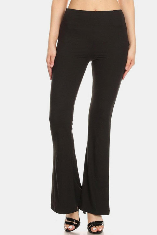 Leggings Depot High Waist Flare Leggings Carauana Store