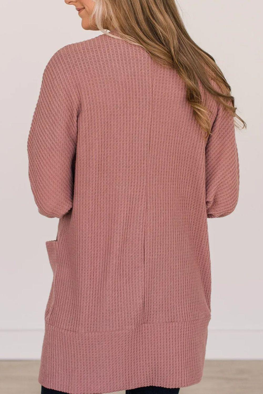 Open Front Long Sleeve Cover Up Carauana Store