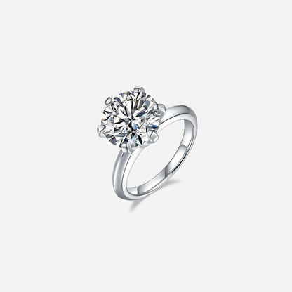 5 Carat Moissanite 925 Sterling Silver Ring Carauana Store