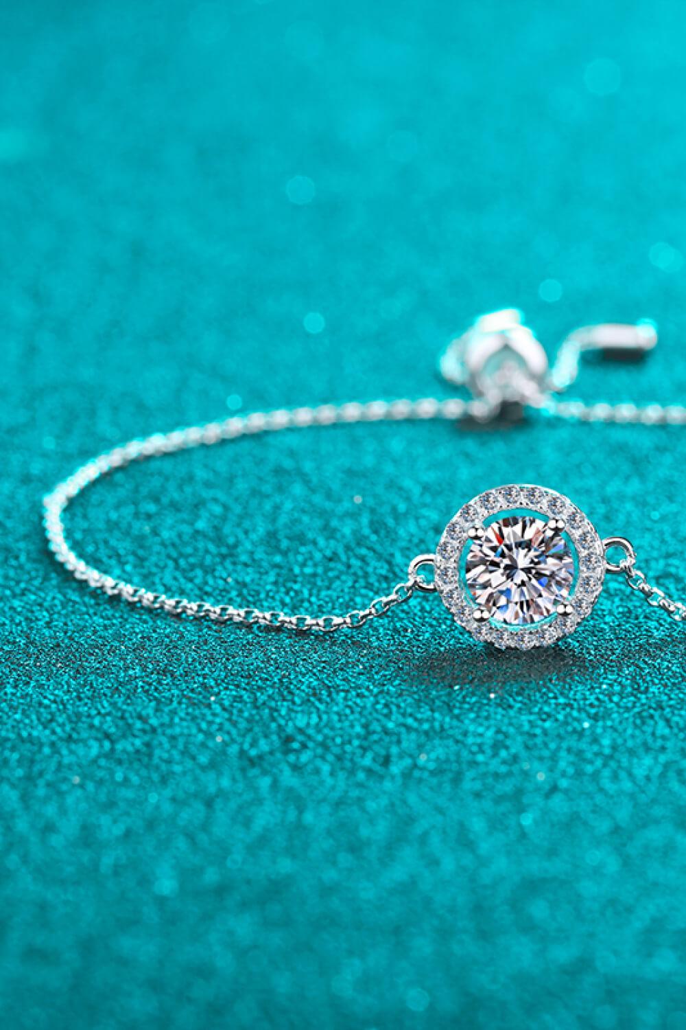 Adored All For Fun 1 Carat Moissanite Bracelet Carauana Store