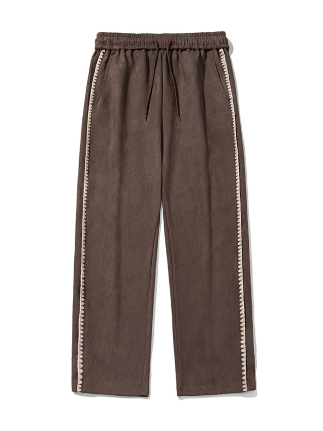 Men's Plus Size Drawstring Wide Leg Pants Carauana Store