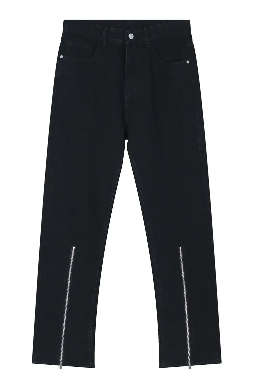 Pocketed Jeans with Zipper Carauana Store