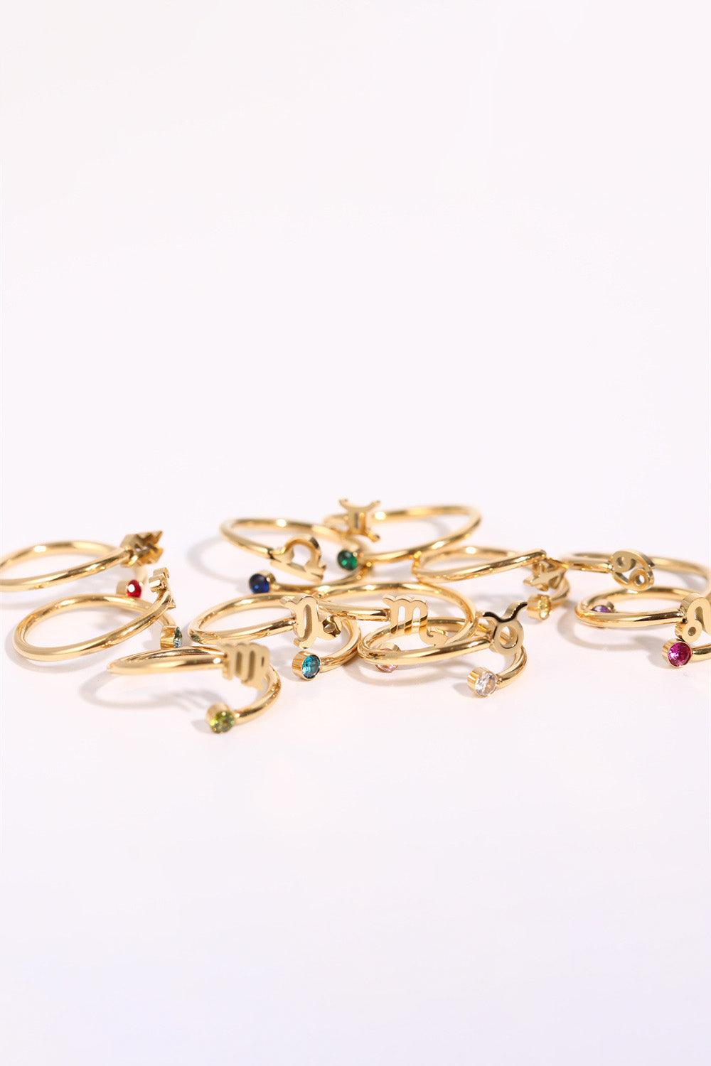 Constellation Stainless Steel Bypass Ring Carauana Store